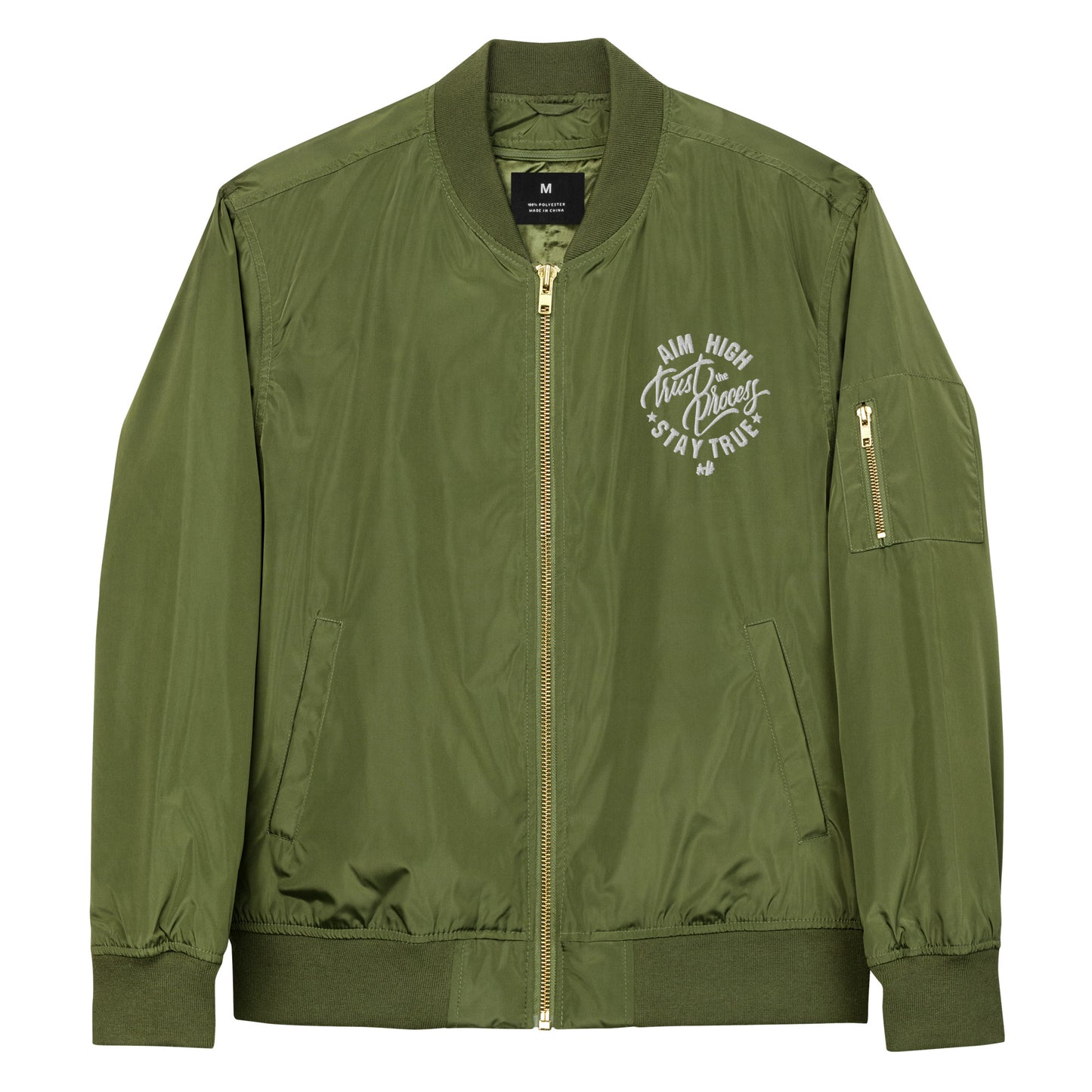 Premium recycled bomber jacket