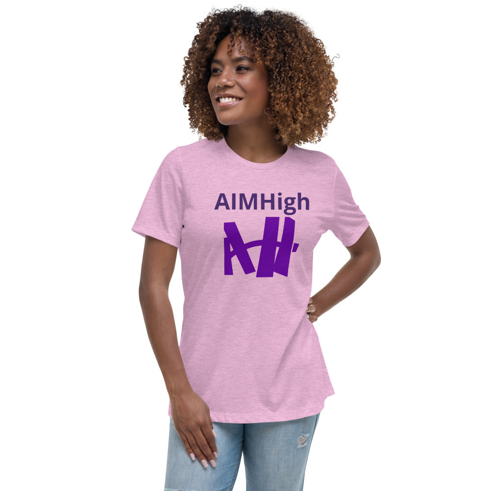 AIMHigh Logo Women's Relaxed T-Shirt