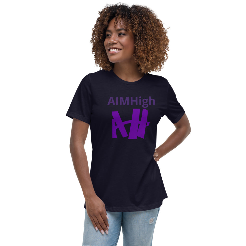 AIMHigh Logo Women's Relaxed T-Shirt