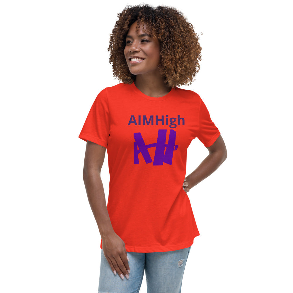 AIMHigh Logo Women's Relaxed T-Shirt