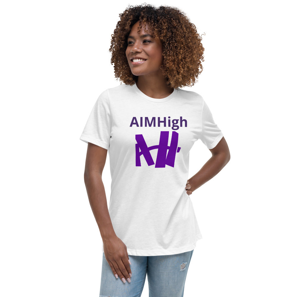 AIMHigh Logo Women's Relaxed T-Shirt